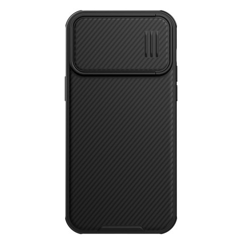 Nillkin CamShield S Case etui iPhone 14 Pro Max pancerny pokrowiec osłona na aparat czarne Nillkin CamShield S Case etui iPhone 14 Pro Max pancerny pokrowiec osłona na aparat czarne