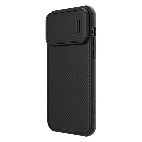 Nillkin CamShield S Case etui iPhone 14 Pro Max pancerny pokrowiec osłona na aparat czarne Nillkin CamShield S Case etui iPhone 14 Pro Max pancerny pokrowiec osłona na aparat czarne