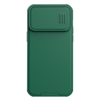 Nillkin CamShield S Case etui iPhone 14 Pro Max pancerny pokrowiec osłona na aparat zielone