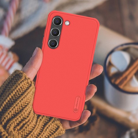 Nillkin Super Frosted Shield Pro etui Samsung Galaxy S23+ pancerny pokrowiec + podstawka na telefon niebieskie Nillkin Super Frosted Shield Pro etui Samsung Galaxy S23+ pancerny pokrowiec + podstawka na telefon niebieskie