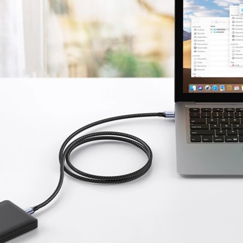 Ugreen kabel przewód USB - USB 3.0 5Gb/s 2m szary (US373) Ugreen kabel przewód USB - USB 3.0 5Gb/s 2m szary (US373)