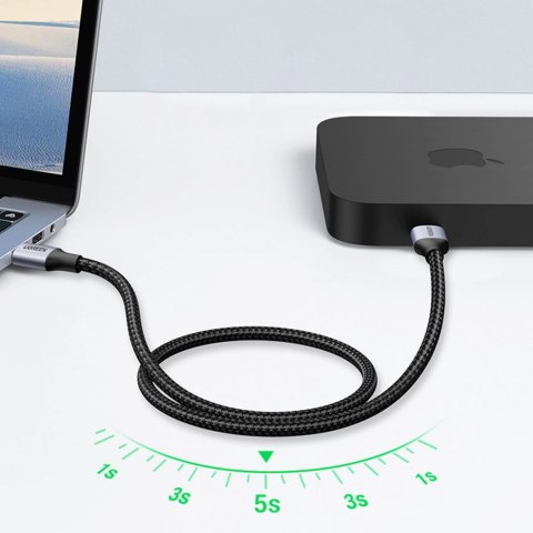 Ugreen kabel przewód USB - USB 3.0 5Gb/s 2m szary (US373) Ugreen kabel przewód USB - USB 3.0 5Gb/s 2m szary (US373)