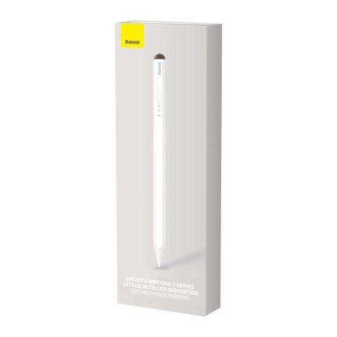 Aktywny / pasywny rysik stylus do iPad Baseus Smooth Writing 2 SXBC060302 - biały Aktywny / pasywny rysik stylus do iPad Baseus Smooth Writing 2 SXBC060302 - biały