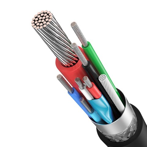 Kabel Ugreen 10387 USB-C - USB-C PD QC 4K 60Hz 100W 5A 10Gb/s 1m - czarny