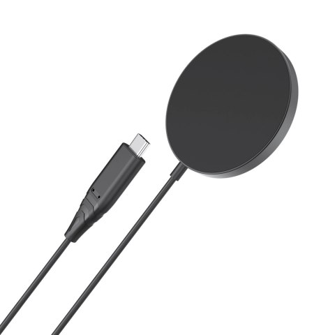 Choetech bezprzewodowa ładowarka magnetyczna 15W MagSafe do iPhone 12/13/14 czarna (T518-F-BK) Choetech bezprzewodowa ładowarka magnetyczna 15W MagSafe do iPhone 12/13/14 czarna (T518-F-BK)