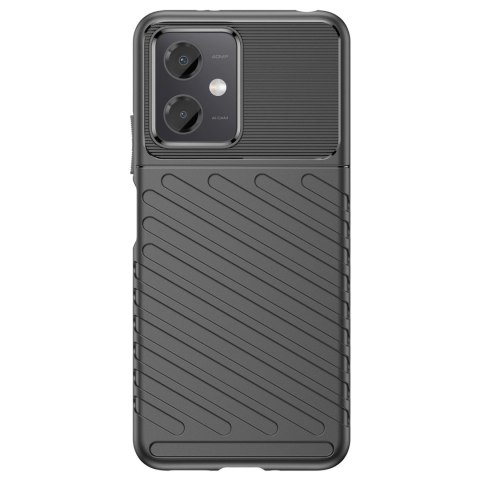 Thunder Case etui Xiaomi Poco X5 5G / Redmi Note 12 5G silikonowy pancerny pokrowiec czarne