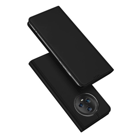 Dux Ducis Skin Pro etui do Honor Magic5 pokrowiec z klapką portfel na kartę podstawka czarne Dux Ducis Skin Pro etui do Honor Magic5 pokrowiec z klapką portfel na kartę podstawka czarne