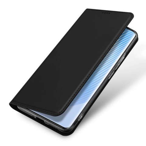 Dux Ducis Skin Pro etui do Honor Magic5 pokrowiec z klapką portfel na kartę podstawka czarne Dux Ducis Skin Pro etui do Honor Magic5 pokrowiec z klapką portfel na kartę podstawka czarne