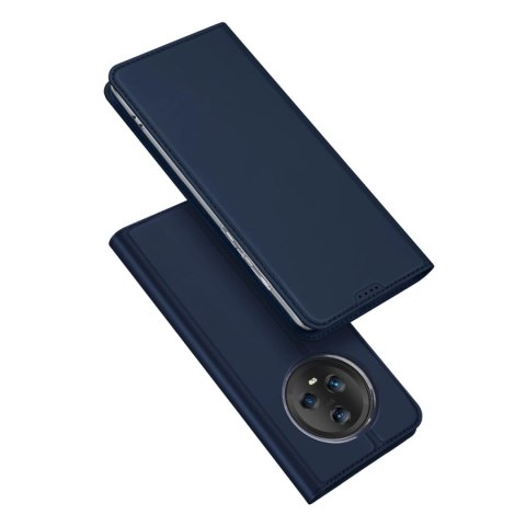 Dux Ducis Skin Pro etui do Honor Magic5 pokrowiec z klapką portfel na kartę podstawka niebieskie Dux Ducis Skin Pro etui do Honor Magic5 pokrowiec z klapką portfel na kartę podstawka niebieskie