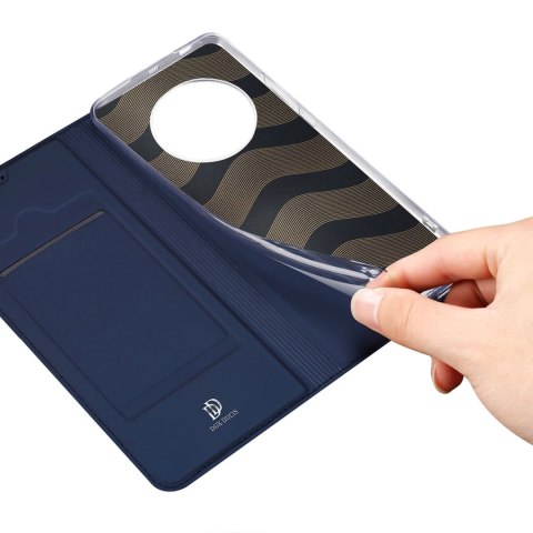 Dux Ducis Skin Pro etui do Honor Magic5 pokrowiec z klapką portfel na kartę podstawka niebieskie Dux Ducis Skin Pro etui do Honor Magic5 pokrowiec z klapką portfel na kartę podstawka niebieskie