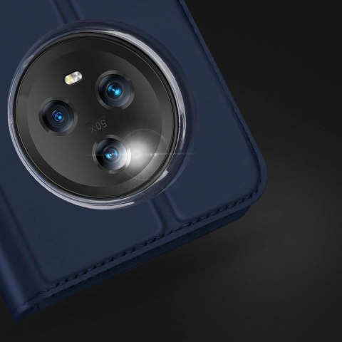 Dux Ducis Skin Pro etui do Honor Magic5 pokrowiec z klapką portfel na kartę podstawka niebieskie Dux Ducis Skin Pro etui do Honor Magic5 pokrowiec z klapką portfel na kartę podstawka niebieskie