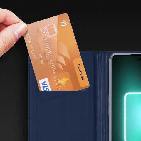 Dux Ducis Skin Pro etui do Realme GT Neo 5 / Realme GT3 pokrowiec z klapką portfel na kartę podstawka czarne Dux Ducis Skin Pro etui do Realme GT Neo 5 / Realme GT3 pokrowiec z klapką portfel na kartę podstawka czarne