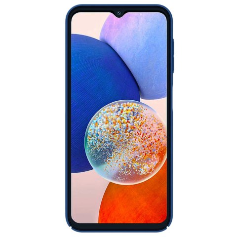 Nillkin CamShield Case etui do Samsung Galaxy A14 5G / Galaxy A14 pokrowiec z osłoną na aparat niebieskie Nillkin CamShield Case etui do Samsung Galaxy A14 5G / Galaxy A14 pokrowiec z osłoną na aparat niebieskie