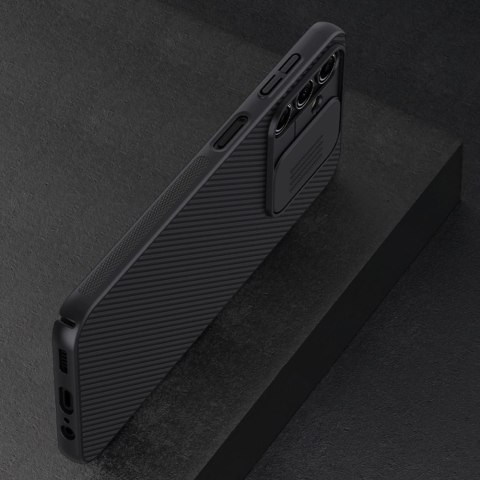 Nillkin CamShield Case etui do Samsung Galaxy A14 5G / Galaxy A14 pokrowiec z osłoną na aparat niebieskie Nillkin CamShield Case etui do Samsung Galaxy A14 5G / Galaxy A14 pokrowiec z osłoną na aparat niebieskie