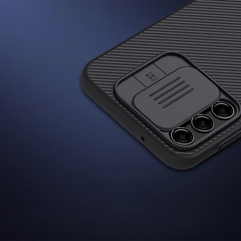 Nillkin CamShield Case etui do Samsung Galaxy A14 5G / Galaxy A14 pokrowiec z osłoną na aparat niebieskie Nillkin CamShield Case etui do Samsung Galaxy A14 5G / Galaxy A14 pokrowiec z osłoną na aparat niebieskie