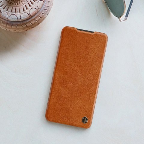Nillkin Qin Leather etui skórzany pokrowiec z klapką portfel brązowe Nillkin Qin Leather etui skórzany pokrowiec z klapką portfel brązowe