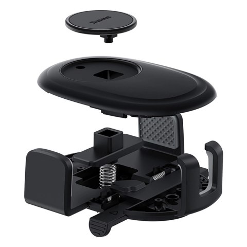 Uchwyt samochodowy do telefonu Baseus UltraControl Lite Series - czarny Uchwyt samochodowy do telefonu Baseus UltraControl Lite Series - czarny