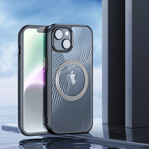 Etui Dux Ducis Aimo Mag z MagSafe na iPhone 15 Plus - czarne Etui Dux Ducis Aimo Mag z MagSafe na iPhone 15 Plus - czarne