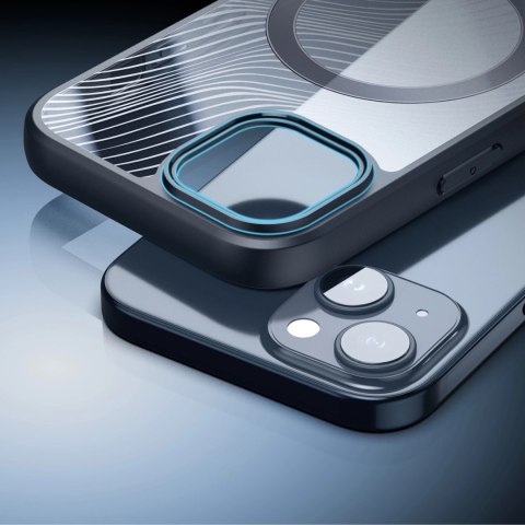 Etui Dux Ducis Aimo Mag z MagSafe na iPhone 15 Plus - czarne Etui Dux Ducis Aimo Mag z MagSafe na iPhone 15 Plus - czarne