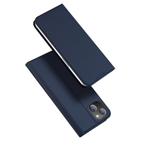 Etui do iPhone 15 Plus pokrowiec z klapką i portfelem Dux Ducis Skin Pro - niebieskie Etui do iPhone 15 Plus pokrowiec z klapką i portfelem Dux Ducis Skin Pro - niebieskie