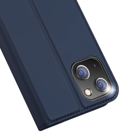 Etui do iPhone 15 Plus pokrowiec z klapką i portfelem Dux Ducis Skin Pro - niebieskie Etui do iPhone 15 Plus pokrowiec z klapką i portfelem Dux Ducis Skin Pro - niebieskie