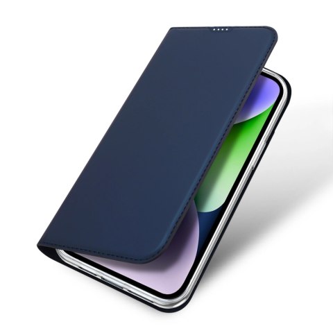 Etui do iPhone 15 Plus pokrowiec z klapką i portfelem Dux Ducis Skin Pro - niebieskie Etui do iPhone 15 Plus pokrowiec z klapką i portfelem Dux Ducis Skin Pro - niebieskie