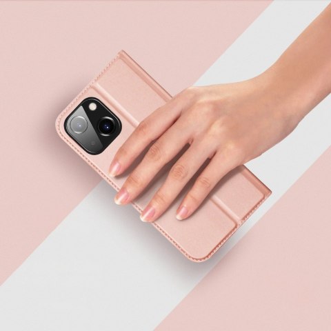 Etui do iPhone 15 Plus pokrowiec z klapką i portfelem Dux Ducis Skin Pro - niebieskie Etui do iPhone 15 Plus pokrowiec z klapką i portfelem Dux Ducis Skin Pro - niebieskie