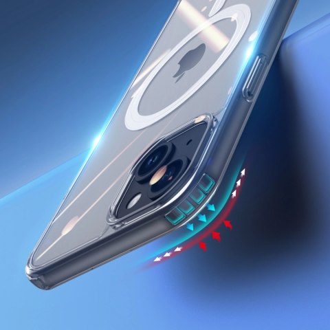 Etui do iPhone 15 Plus z MagSafe Dux Ducis Clin - przezroczyste Etui do iPhone 15 Plus z MagSafe Dux Ducis Clin - przezroczyste