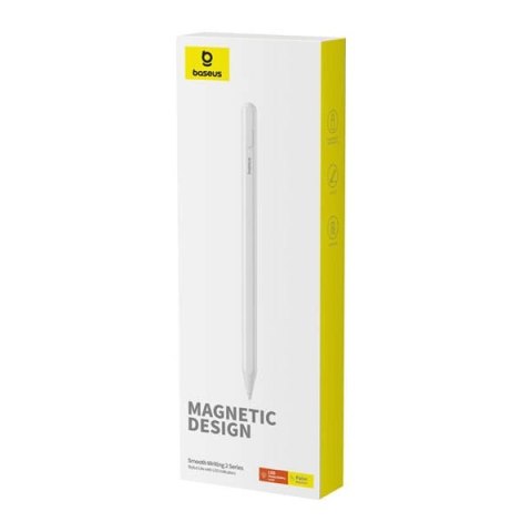 Rysik Baseus Smooth Writing 2 ze wskaźnikiem LED - biały Rysik Baseus Smooth Writing 2 ze wskaźnikiem LED - biały