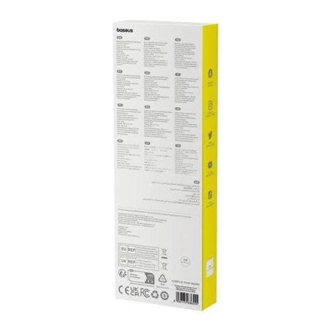 Rysik Baseus Smooth Writing 2 ze wskaźnikiem LED - biały Rysik Baseus Smooth Writing 2 ze wskaźnikiem LED - biały