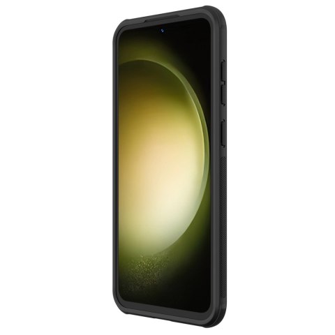 Wzmocnione etui Nillkin Super Frosted Shield Pro do Samsung Galaxy S23 FE - czarne Wzmocnione etui Nillkin Super Frosted Shield Pro do Samsung Galaxy S23 FE - czarne