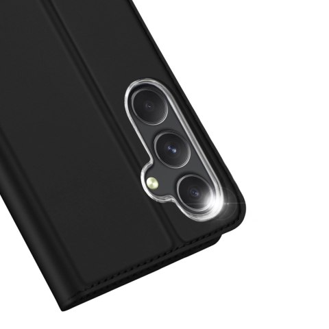 Etui portfel z podstawką do Samsung Galaxy S23 FE Dux Ducis Skin Pro - czarne Etui portfel z podstawką do Samsung Galaxy S23 FE Dux Ducis Skin Pro - czarne