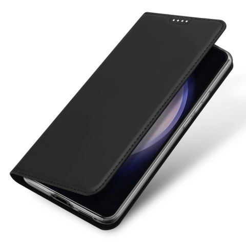 Etui portfel z podstawką do Samsung Galaxy S23 FE Dux Ducis Skin Pro - czarne Etui portfel z podstawką do Samsung Galaxy S23 FE Dux Ducis Skin Pro - czarne