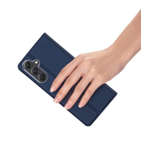 Etui portfel z podstawką do Samsung Galaxy S23 FE Dux Ducis Skin Pro - niebieskie