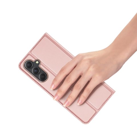 Etui portfel z podstawką do Samsung Galaxy S23 FE Dux Ducis Skin Pro - różowe Etui portfel z podstawką do Samsung Galaxy S23 FE Dux Ducis Skin Pro - różowe