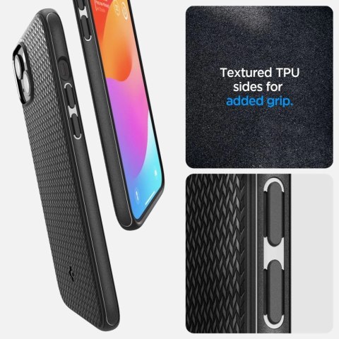 Etui Spigen Mag Armor MagSafe na iPhone 15 - czarny mat
