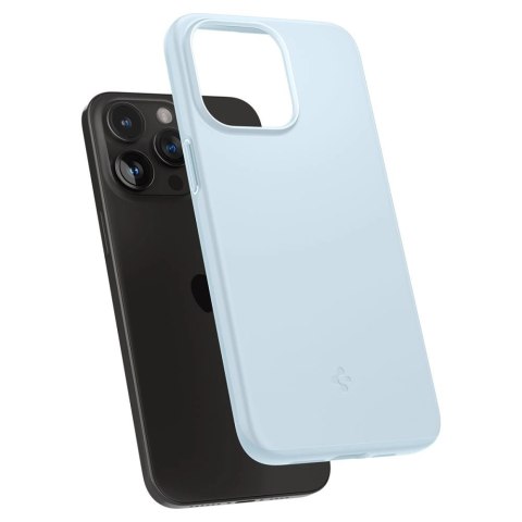 Etui Spigen Thin Fit na iPhone 15 Pro Max - jasnoniebieskie Etui Spigen Thin Fit na iPhone 15 Pro Max - jasnoniebieskie