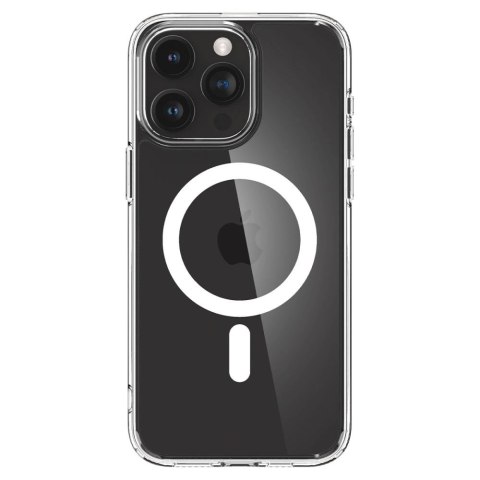 Etui Spigen Ultra Hybrid Mag z MagSafe na iPhone 15 Pro - białe Etui Spigen Ultra Hybrid Mag z MagSafe na iPhone 15 Pro - białe