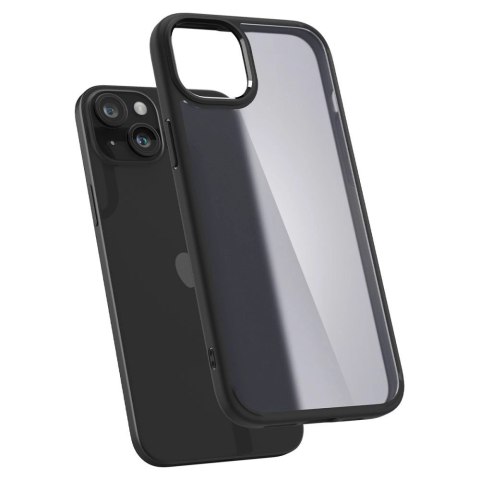 Etui Spigen Ultra Hybrid na iPhone 15 - przezroczysto-czarne Etui Spigen Ultra Hybrid na iPhone 15 - przezroczysto-czarne