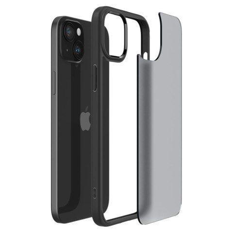 Etui Spigen Ultra Hybrid na iPhone 15 - przezroczysto-czarne Etui Spigen Ultra Hybrid na iPhone 15 - przezroczysto-czarne