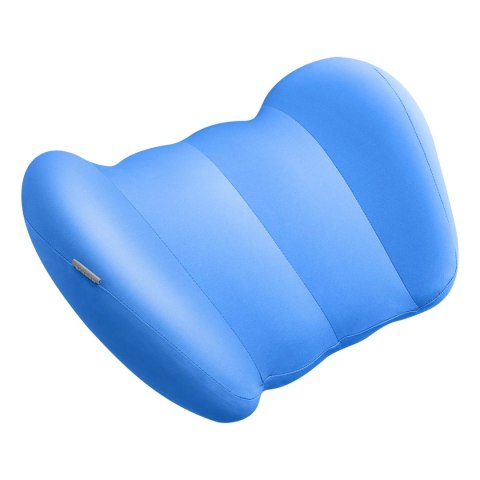 Poduszka lędźwiowa do samochodu Baseus ComfortRide - niebieska Poduszka lędźwiowa do samochodu Baseus ComfortRide - niebieska