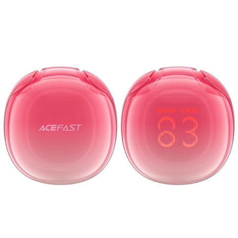 Słuchawki bezprzewodowe Acefast T9 Bluetooth 5.3 douszne - czerwone Słuchawki bezprzewodowe Acefast T9 Bluetooth 5.3 douszne - czerwone