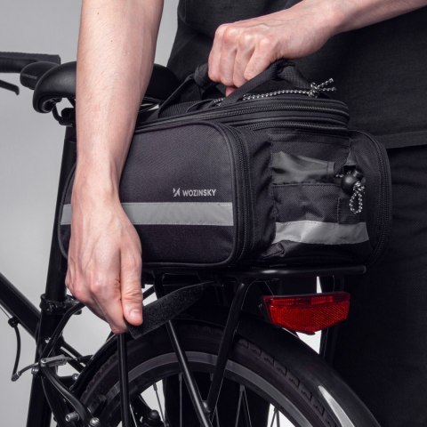 Torba rowerowa Wozinsky WBB36BK 27L - czarna Torba rowerowa Wozinsky WBB36BK 27L - czarna