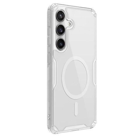 Etui Nillkin Nature Pro pancerne z magnetycznym ringiem do Samsung Galaxy S24+ - białe Etui Nillkin Nature Pro pancerne z magnetycznym ringiem do Samsung Galaxy S24+ - białe