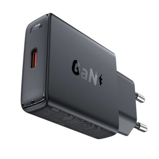 Ładowarka sieciowa Acefast A65 PD 20W GaN USB-C ultra slim - czarna
