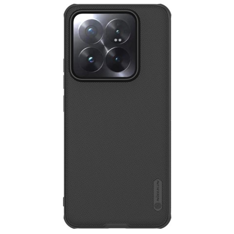 Wzmocnione etui Nillkin Super Frosted Shield Pro do Xiaomi 14 Pro - czarny Wzmocnione etui Nillkin Super Frosted Shield Pro do Xiaomi 14 Pro - czarny
