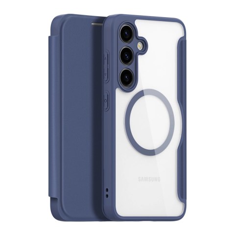 Etui Dux Ducis Skin X Pro na Samsung Galaxy S24 z MagSafe i klapką - niebieskie Etui Dux Ducis Skin X Pro na Samsung Galaxy S24 z MagSafe i klapką - niebieskie