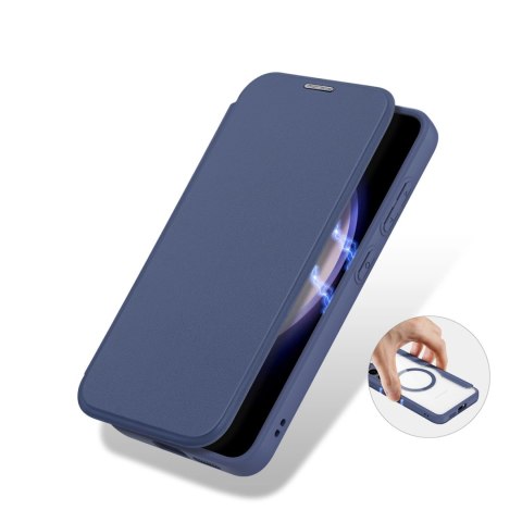 Etui Dux Ducis Skin X Pro na Samsung Galaxy S24+ z MagSafe i klapką - niebieskie Etui Dux Ducis Skin X Pro na Samsung Galaxy S24+ z MagSafe i klapką - niebieskie