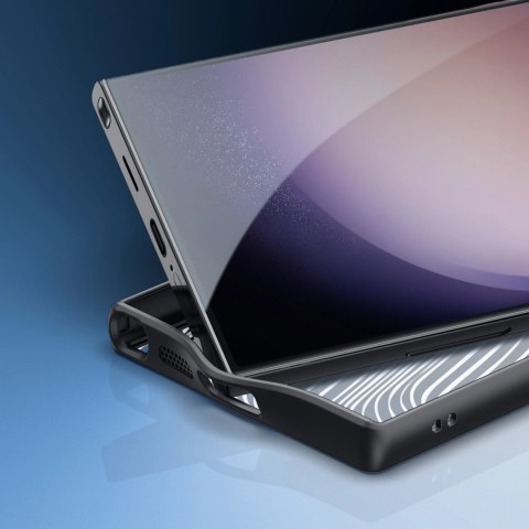 Etui Dux Ducis Aimo do Samsung S24 Ultra - czarne Etui Dux Ducis Aimo do Samsung S24 Ultra - czarne