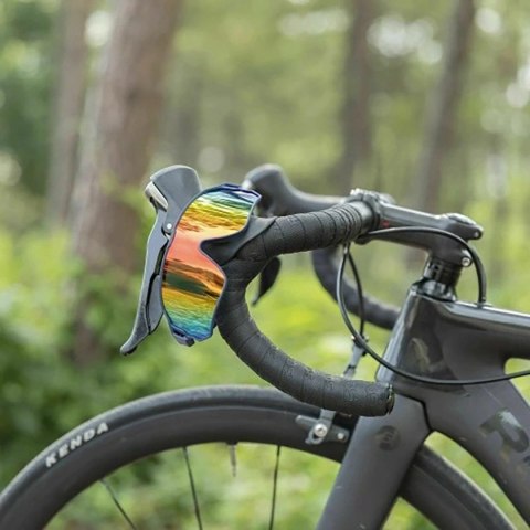 Okulary rowerowe Rockbros 10134PL polaryzujące - niebieskie